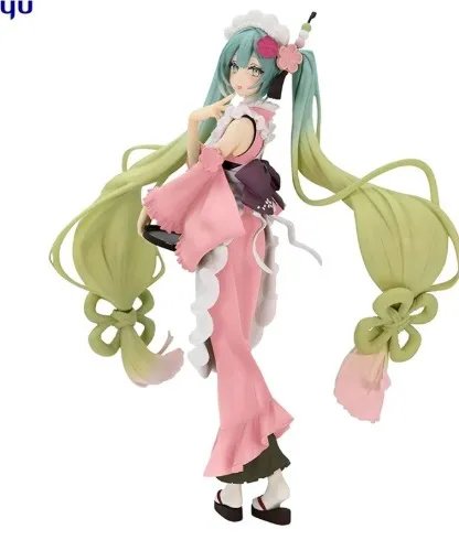Vocaloid - Hatsune Miku - Excood Creative - Sweet Sweets - Matcha Parfait ( Furyu ) w sml box dent