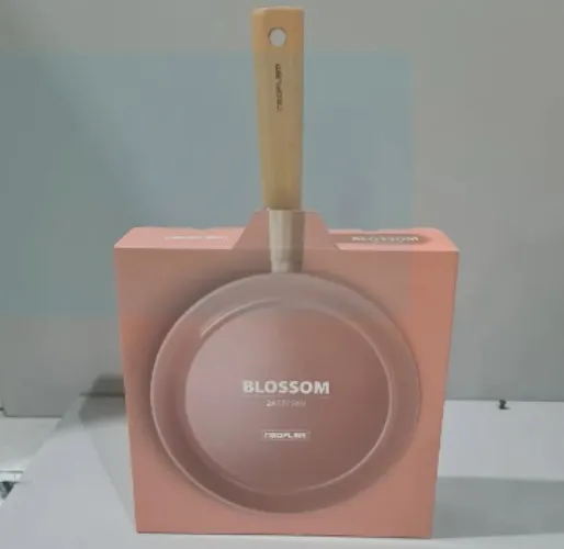 24 CM Blossom Pink Frying Pan Neoflam Induction Heat