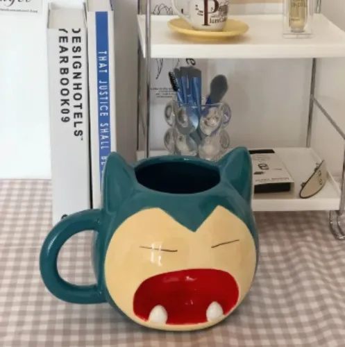 Ceramic Snorlax Mug