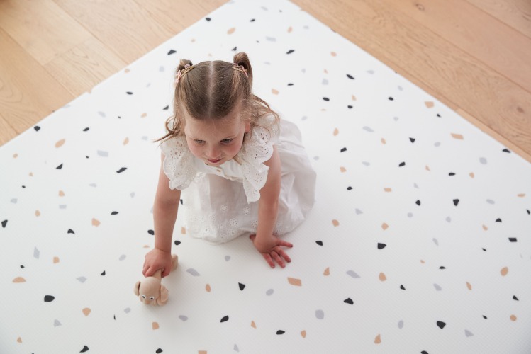 Terrazzo Natural Play Mat (Small) | Default Title