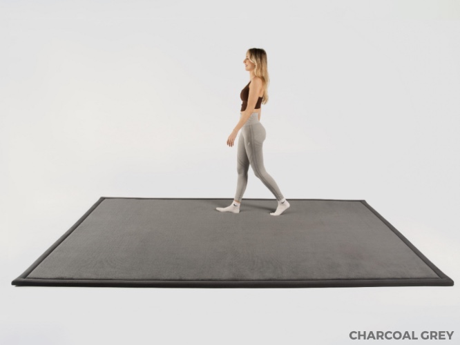 Relax Mat - Soft Touch Tatami Mat | 1.5m x 2m / Charcoal Grey