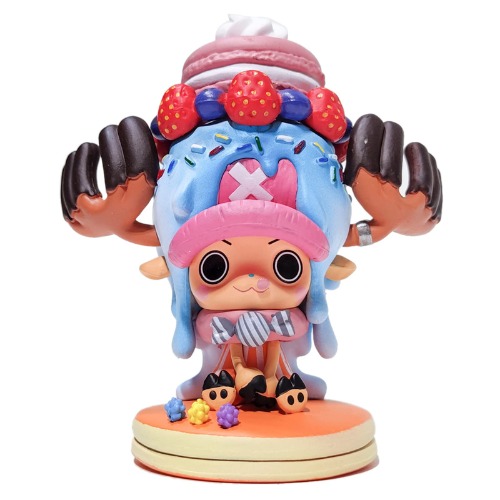 Tony Tony Chopper One Piece Candy Cake Figure Tony Chopper Figures Statue Model PVC Anime Office Desktop Decoration Collection Birthday Gift for Children's Anime - 
