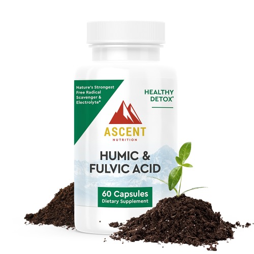 Humic & Fulvic Acid, 60 Capsules, 500 mg
