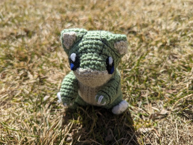 #0027  - **Shiny** Sandshrew Poké Plush Adoption — FukudaCrafts by Liam Fukuda