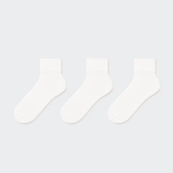 Crew Tapered Socks (Three Pairs) | UNIQLO