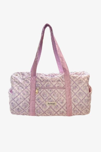 QUILTED DUFFLE BAG