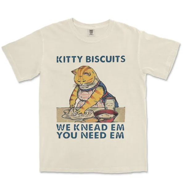 Kitty Biscuits shirt, Funny Kitty Biscuits shirt, Funny Cat Shirt, Cat Lover Shirt, Nextlevel Premium tee