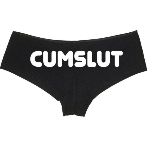 Cumslut Undies - XL