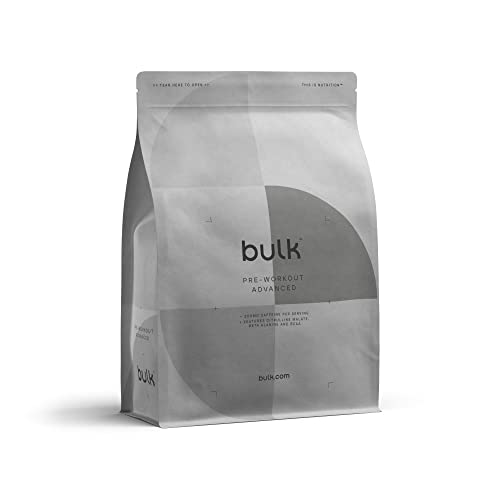 Bulk Pre Workout Advanced, Mixed Berry, 1 kg, Packaging May Vary