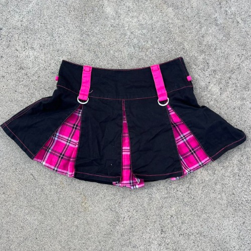 TRIPP NYC bright pink and black miniskirt