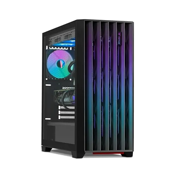 YEYIAN Gaming PC GeForce RTX 4070 Ti Super 16GB, Intel Core i9-14900KF up to 6.0GHz, 32GB DDR5 5600MHZ, 2TB NVMe SSD, Z790 MB, 850w Gold PSU, VR Ready & AI Powered Gamer Computer, Win 11 Home -Phoenix