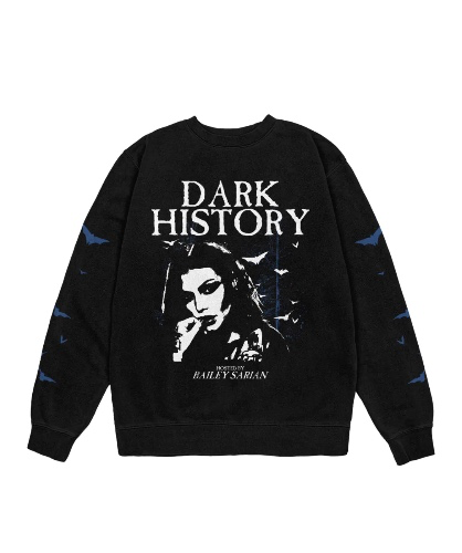 Dark History Black Crewneck