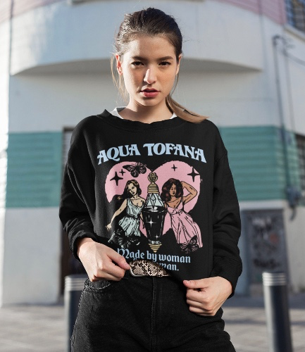 Aqua tofana sweatshirt
