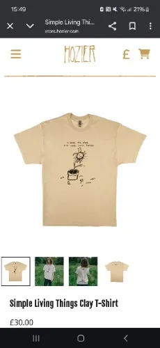 Hozier simple living things tshirt