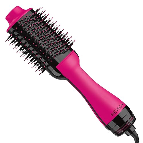 Revlon Revlon One-step Hair Dryer and Volumizer Hot Air Brush, Pink, 1 count - Pink - 1.0 VOLUMIZER