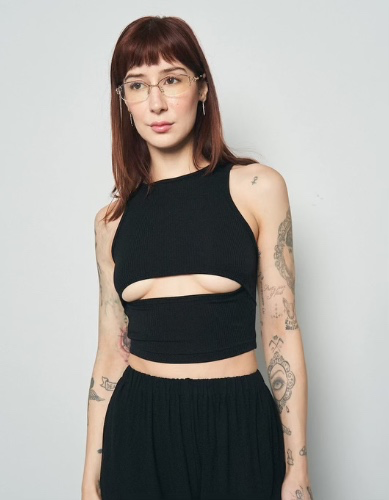 Underboob Tercel Rib Tank