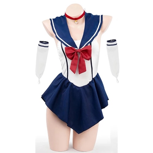 Alt Anime Girl Cosplay Uniform Costume - Blue / One Size