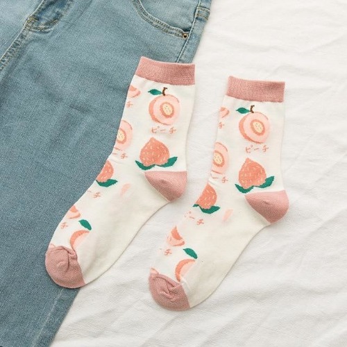 Fruity Sockies - Peach & Berry