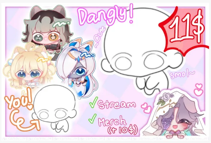 Merch Charm of Kirell (Kho_ist on VGen)