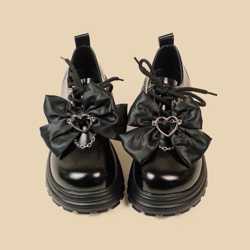 Heart Chain Platform Mary Janes - 39