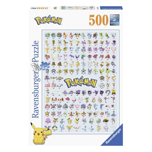 Pokémon: Generation I - The Original 151 (500pc Jigsaw)