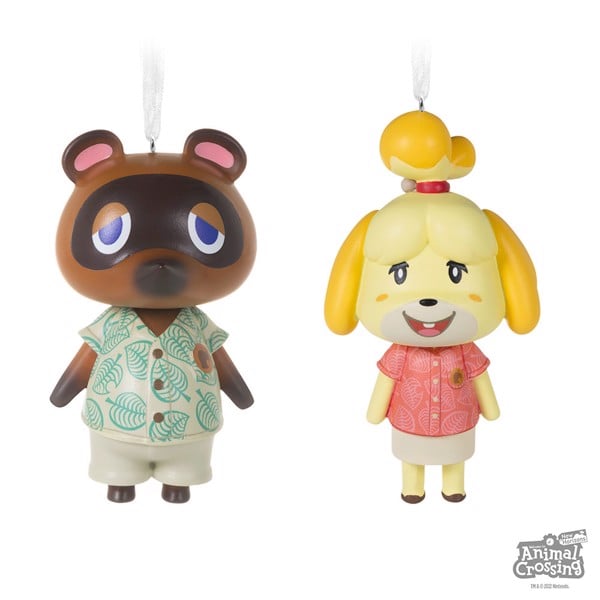 Nintendo - Animal Crossing: New Horizons - Tom Nook & Isabelle Hallmark Resin Ornament - Toys and Collectibles - EB Games New Zealand