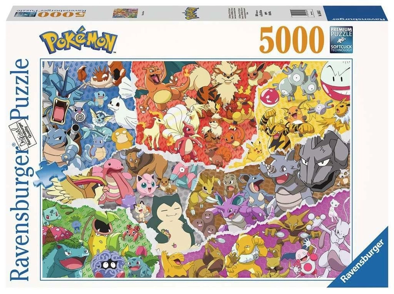Pokémon: Classic Pokémon (5000pc Jigsaw)