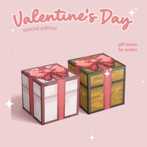Valentine Day Gift box : original order packaging | Minuko