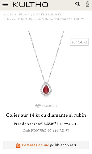 KULTHO - Bijuterii, Ceasuri, Verighete