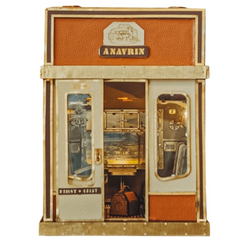 1940s Train Cabin Book Nook | Anavrin (Motion Scene) | Default Title