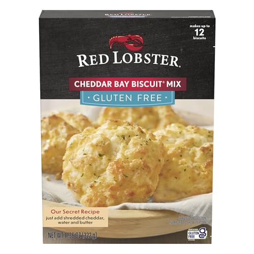 Red Lobster Cheddar Bay Biscuit Mix, Gluten-Free, 11.36 oz Boxes (Pack of 8), Packaging May Vary