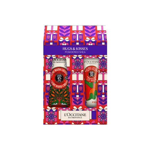 L'Occitane Limited Edition Hug & Kiss Powder Shea Gift Pack