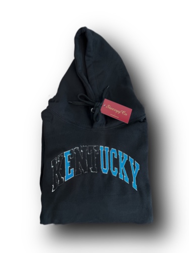 Kentucky / Lucky Hoodie | Black / Large / + White Swoosh