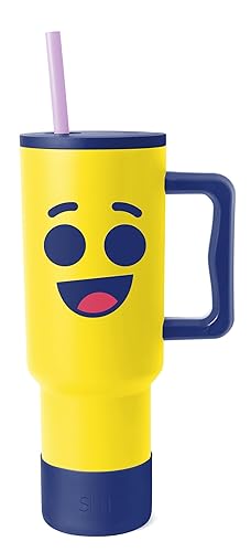 Simple Modern Fortnite 40 oz Tumbler with Handle and Straw Lid | Insulated Reusable Stainless Steel Water Bottle Travel Mug | Gifts for Him Youth | Trek Collection | 40oz | Fortnite Peely - Fortnite Peely - 40oz