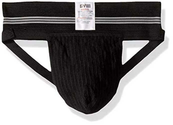 GYM mens 3" Wide Band Classic Athletic Supporter - XX-Large - Black