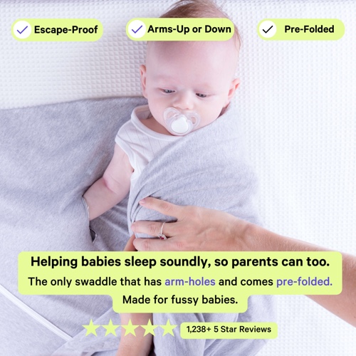 Escape-Proof Swaddle - Medium (2-3 Months)