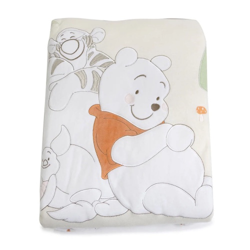 Bubba Blue Winnie The Pooh Reversible Cot Quilt | Default Title