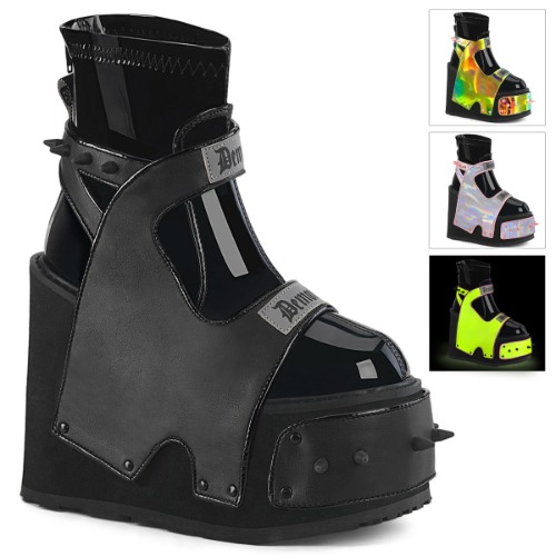 Transformer-808 | Black Vegan Leather / 9