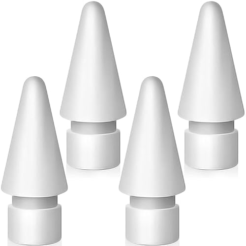 Replacement Tips for Apple Pencil 2nd Generation/ 1st Generation/USB-C/Pencil Pro Tip(4 Pack) - 4 Pack White - tips replacement