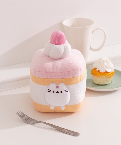 Pusheen Sweets Strawberry Spongecake Squisheen Plush | Default Title