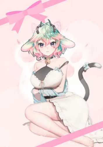 🐾Encanto Pastel Felino 🌸 ROUPA VTUBER