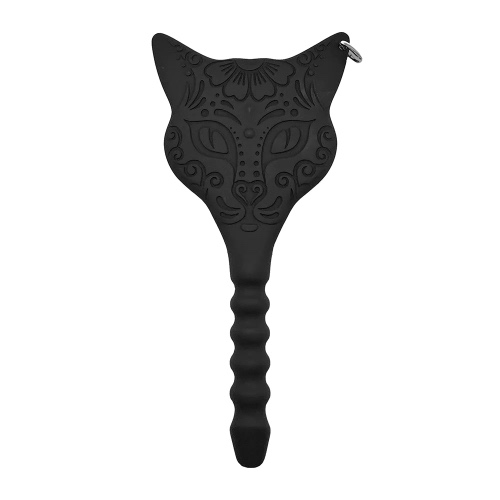 Demon Kat Paddle & Dildo Combo - Black