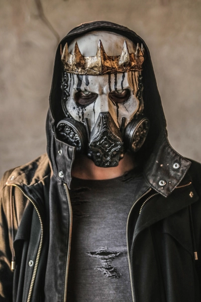 NUCLEAR KING (Resin Full-Face Skull Gas Mask)