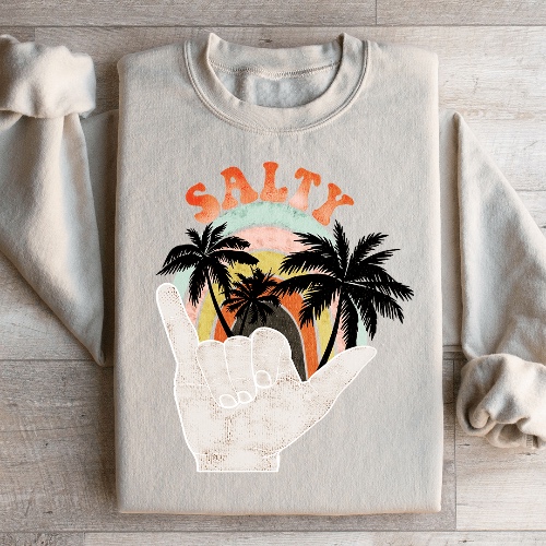 Salty Sweatshirt - Sand / 3XL