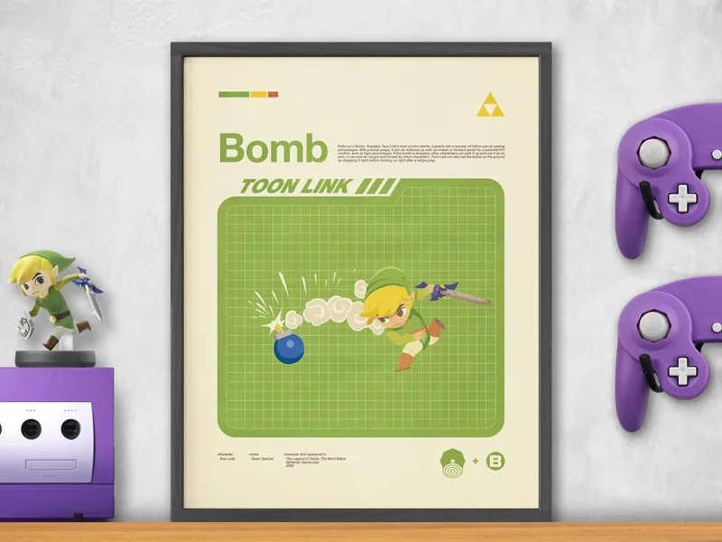 Super Smash Bros Moveset Series - TOON LINK / BOMB no.43