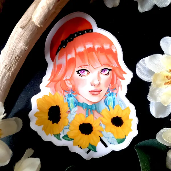 Vtuber Takanashi Kiara - Hololive EN -  3" Vinyl Sticker