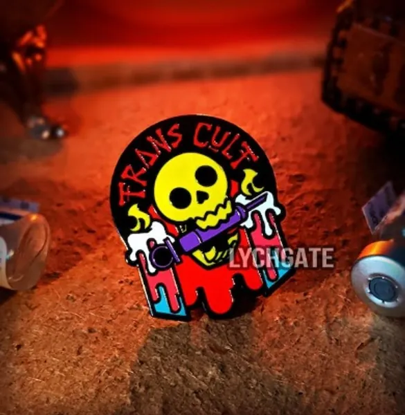 TRANS CULT  Enamel Pin | Etsy