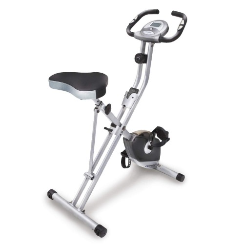 Exerpeutic Folding Exercise Bike, 8 Levels of Resistance Stationary Bike