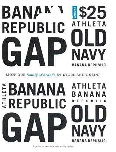 Gap Options (Multibrand) Gift Card - 25 Standard