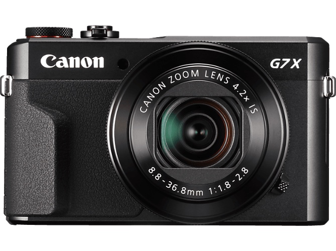 CANON PowerShot G7 X Mark II Digitalkamera Schwarz, 4.2fach opt. Zoom, Touchscreen-LCD (TFT), WLAN $[Schwarz]$ Kompaktkamera 1 Zoll Sensor | MediaMarkt